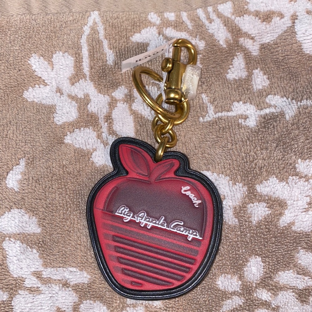 Coach Big Apple bag charm